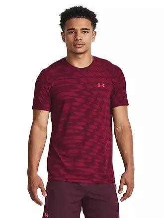 UNDER ARMOUR | Herren Fitnessshirt Seamless Novelty | schwarz