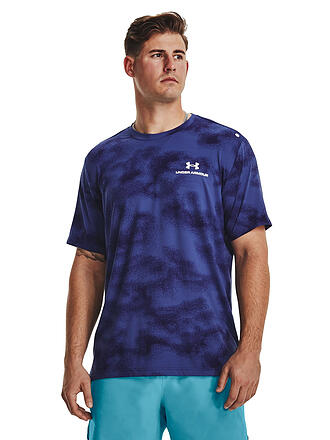 UNDER ARMOUR | Herren Fitnessshirt UA RUSH™ Energy Print | schwarz