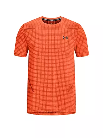 UNDER ARMOUR | Herren Fitnessshirt UA Seamless Grid | schwarz