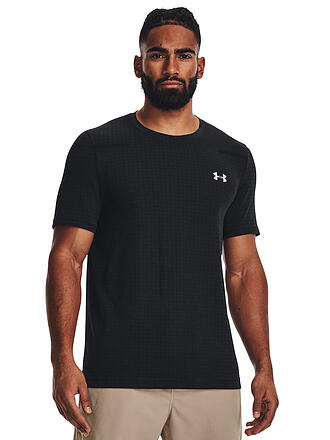 UNDER ARMOUR | Herren Fitnessshirt UA Seamless Grid | schwarz