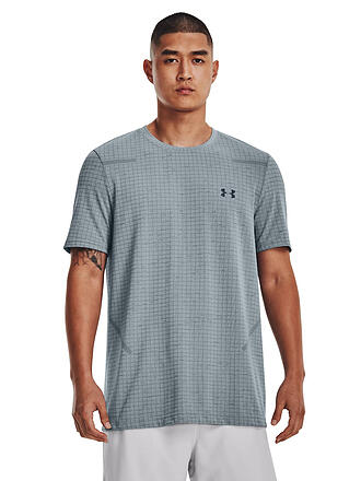 UNDER ARMOUR | Herren Fitnessshirt UA Seamless Grid | schwarz