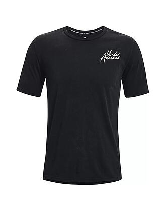 UNDER ARMOUR | Herren Fitnessshirt UA Snow Wash | schwarz