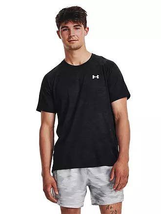 UNDER ARMOUR | Herren Fitnessshirt UA Streaker Speed Camo | schwarz
