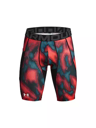 UNDER ARMOUR | Herren Fitnessshort HeatGear® Printed | rot