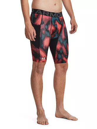 UNDER ARMOUR | Herren Fitnessshort HeatGear® Printed | rot