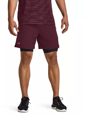 UNDER ARMOUR | Herren Fitnessshort UA Vanish 15cm | dunkelrot