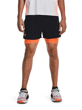 UNDER ARMOUR | Herren Fitnessshort UA Vanish Woven 2-in-1 Vent | schwarz