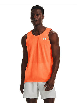 UNDER ARMOUR | Herren Fitnesstank UA Streaker Run Singlet | weiss