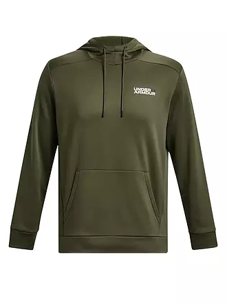 UNDER ARMOUR | Herren Hoodie Armour Fleece® mit Grafik | olive