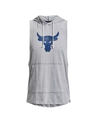 UNDER ARMOUR | Herren Hoodie Project Rock ohne Ärmel | blau