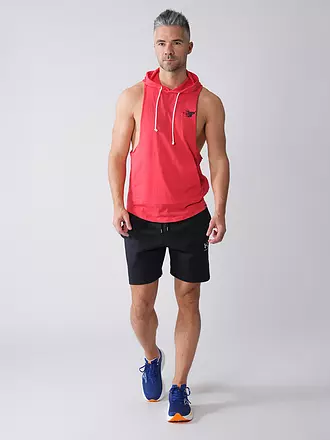 UNDER ARMOUR | Herren Hoodie ohne Arm UA The Rock | rot