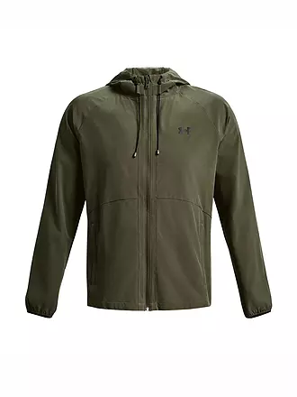 UNDER ARMOUR | Herren Jacke UA Windbreaker aus Stretchgewebe | olive