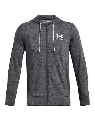 UNDER ARMOUR | Herren Kapuzenpullover UA Rival Terry | hellgrau