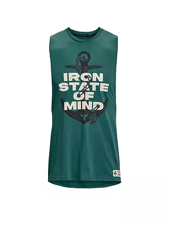 UNDER ARMOUR | Herren Muskel-Tanktop Project Rock Iron | grün