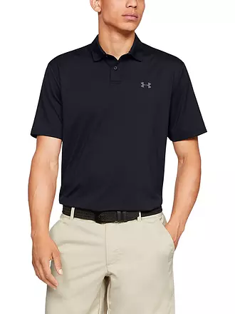 UNDER ARMOUR | Herren Poloshirt UA Performance Polo 2.0 | schwarz