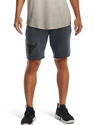 UNDER ARMOUR | Herren Short Project Rock Terry Brahma Bull | grau