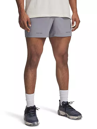 UNDER ARMOUR | Herren Short Project Rock Ultimate | grau