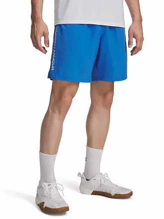UNDER ARMOUR | Herren Short UA Woven Wordmark | blau