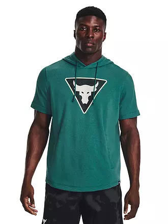 UNDER ARMOUR | Herren Sweater Project Rock Terry Hooded | grün
