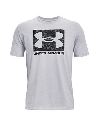 UNDER ARMOUR | Herren T-Shirt ABC Camo Boxed Logo | grau