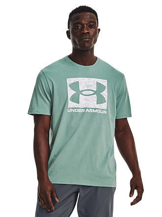 UNDER ARMOUR | Herren T-Shirt ABC Camo Boxed Logo | gruen