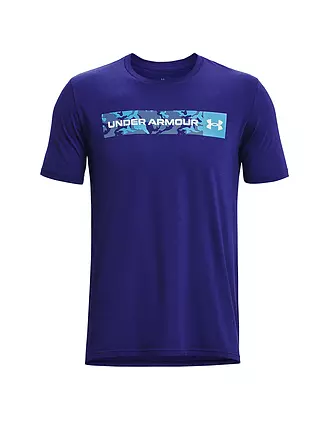 UNDER ARMOUR | Herren T-Shirt UA Camo Chest Stripe | grau