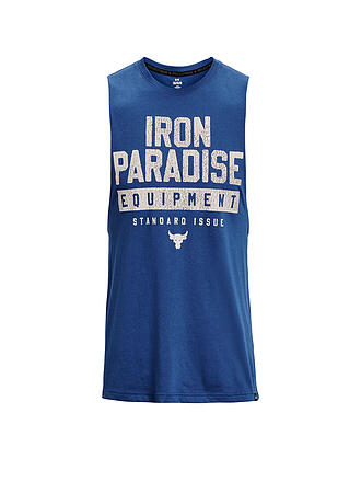 UNDER ARMOUR | Herren Tank Project Rock Ground | blau