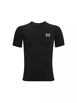 UNDER ARMOUR | Jungen Fitnessshirt HeatGear® Armour | schwarz