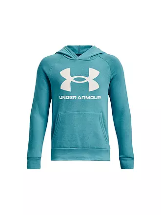 UNDER ARMOUR | Jungen Hoodie UA Rival Fleece Big Logo | grau