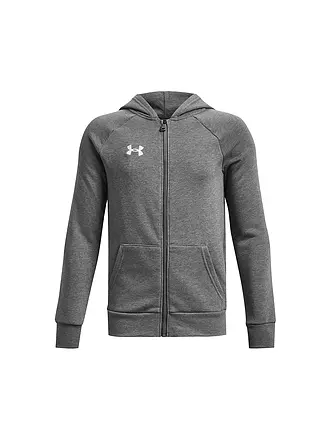 UNDER ARMOUR | Jungen Kapuzenjacke UA Rival Fleece | grau