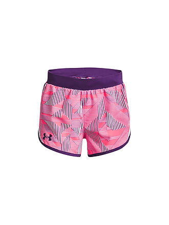 UNDER ARMOUR | Mädchen Fitnessshort UA Fly-By Printed | pink