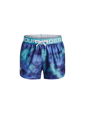 UNDER ARMOUR | Mädchen Fitnessshort UA Play Up Printed | hellblau