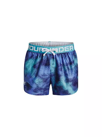 UNDER ARMOUR | Mädchen Fitnessshort UA Play Up Printed | hellblau