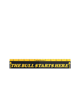 UNISTAR | Dart-Abwurflinie The Bull | schwarz