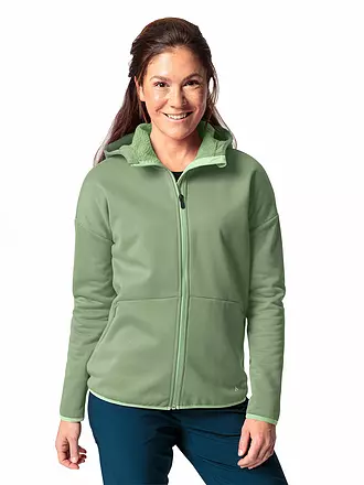 VAUDE | Damen Fleecejacke Mineo Hoodie | dunkelrot