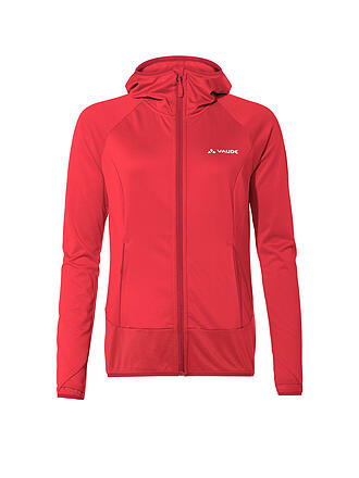 VAUDE | Damen Fleecejacke Tekoa Hoodie | rot