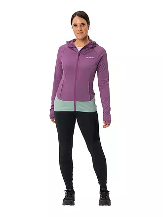 VAUDE | Damen Fleecejacke Tekoa II Hoodie | hellgrün