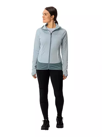 VAUDE | Damen Fleecejacke Tekoa II Hoodie | hellgrün