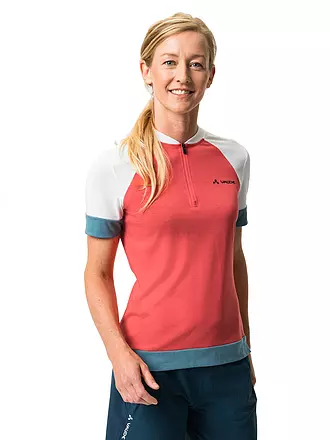 VAUDE | Damen Radtrikot Altissimo Q-Zip | koralle