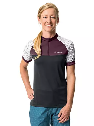 VAUDE | Damen Radtrikot Ledro Print HZ | schwarz