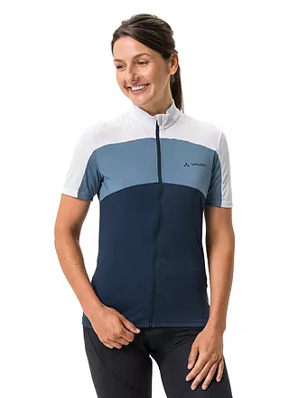 VAUDE | Damen Radtrikot Matera Full-Zip | dunkelblau