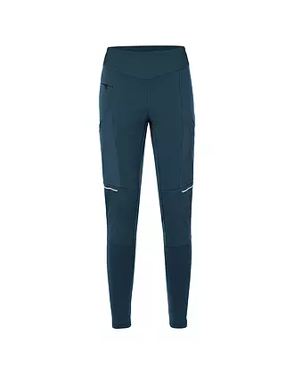 VAUDE | Damen Softshell Wanderhose Larice | dunkelblau