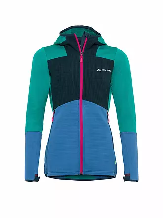 VAUDE | Damen Touren Fleecejacke Monviso Grid Fleece | dunkelblau