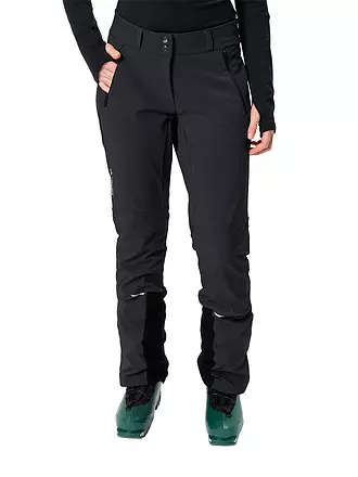 VAUDE | Damen Touren Softshellhose Larice | dunkelrot