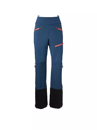 VAUDE | Damen Touren Softshellhose Monviso | dunkelblau