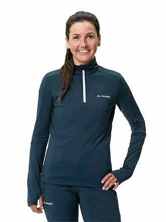 VAUDE | Damen Tourenshirt Livigno mit Zip | rosa