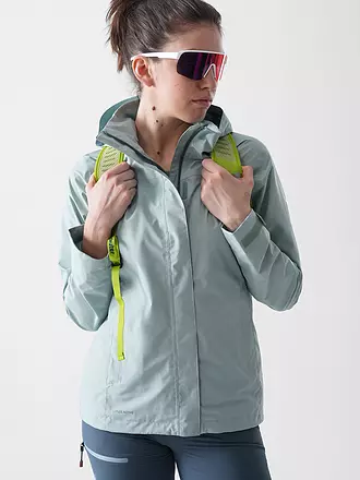 VAUDE | Damen Wanderjacke Amiata 2L Hoodie | hellgrün
