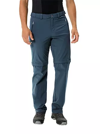 VAUDE | Herren Wanderhose Farley Stretch T-Zip III Zip-Off | dunkelblau