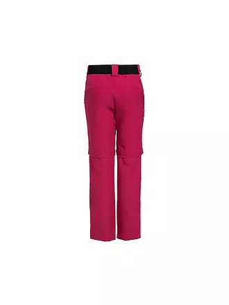 VAUDE | Kinder ZipOff Hose Detective Stretch | rot