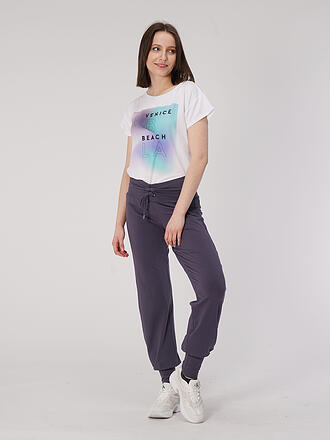 VENICE BEACH | Damen Fitnessshirt Tiana | weiss